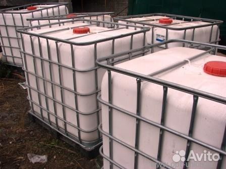 Пластмассовые Кубовые Евро-Ёмкости на 1.000 литров