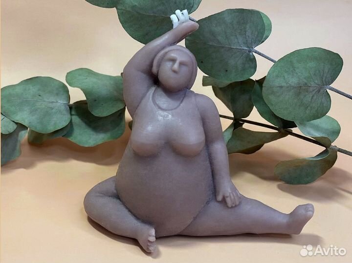 Свечи/декор из гипса (обмен на комнатные растения)