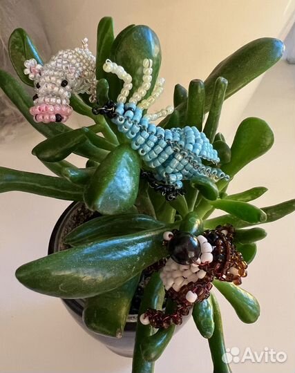 Животные из бисера