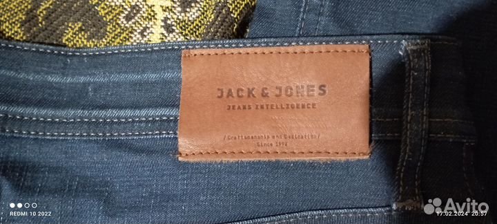 Джинсы мужские Jack & Jones TIM Дания 50р 34-32