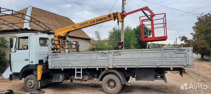 Аренда и услуги манипулятора, борт 5.2 т, 5.3 м