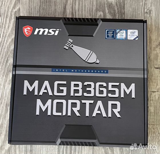 Процессор i5 9400 f, м.плата MSI MAG B365M mortar