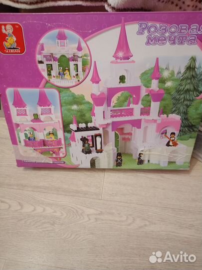 Конструктор lego замок розовая мечта