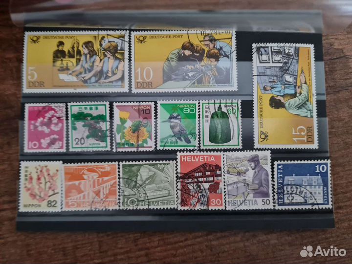 Марки почтовые разных стран