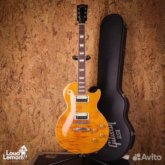 Gibson Les Paul Standard Plus Trans Amber 2004 USA