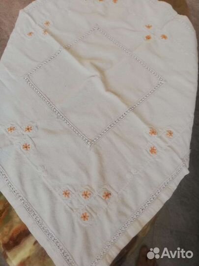 Винтажные скатерти (чайные). Франция