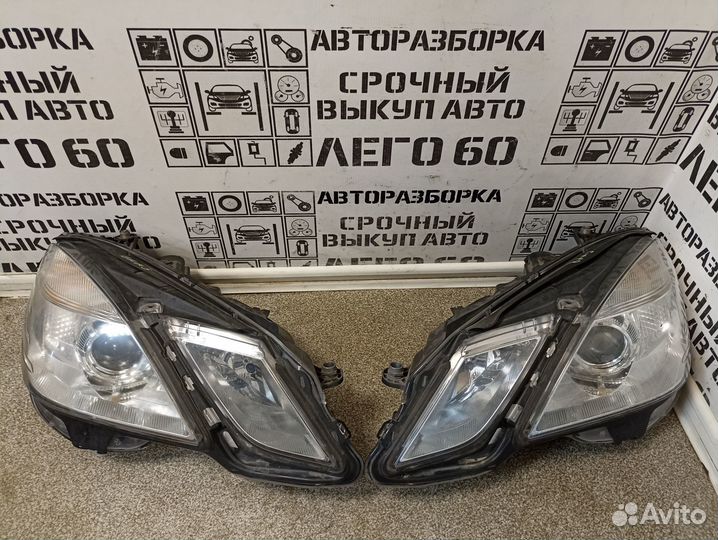 Фара (к-кт) для Mercedes Benz W212