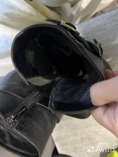 Ботильоны натуральная кожа 37