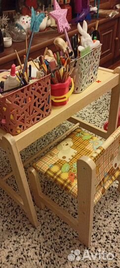 Детский стол и стул