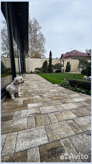 Краснодарская тротуарная плитка от 120 м2