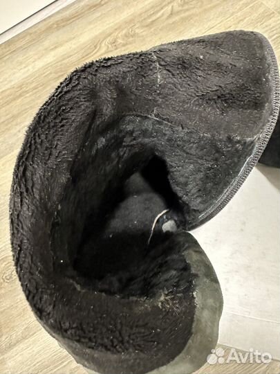 Сапоги замшевые итольянские