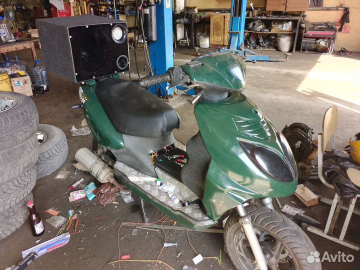 Скутер racer lupus 157 qmj