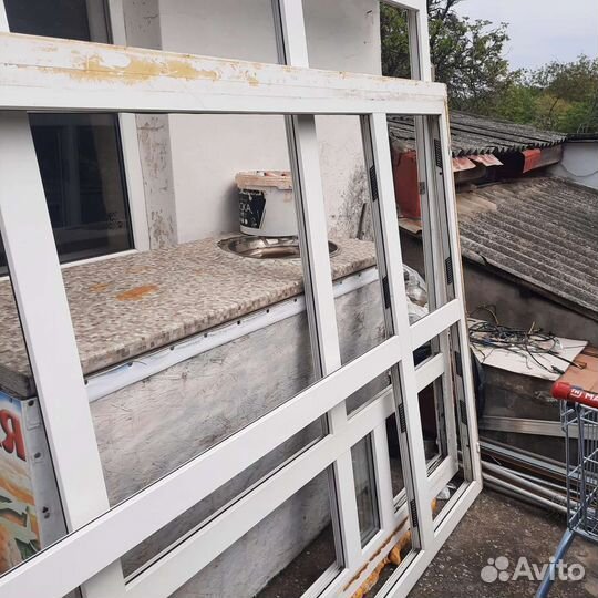 Витражные окна бу