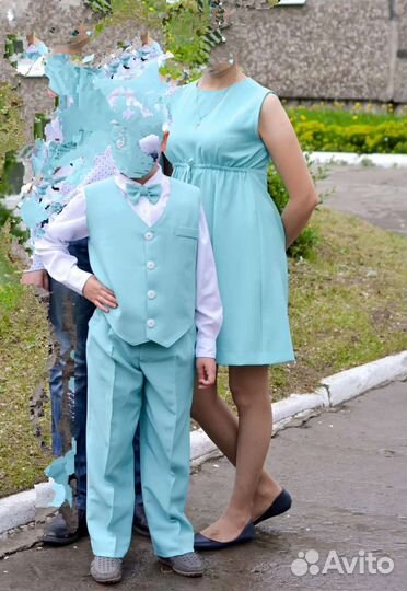 Фэмели лук мама с сыном