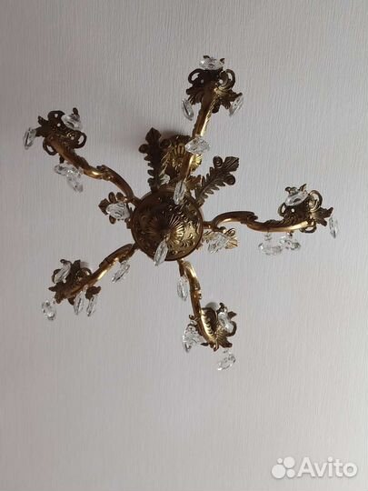 Люстра хрустальная