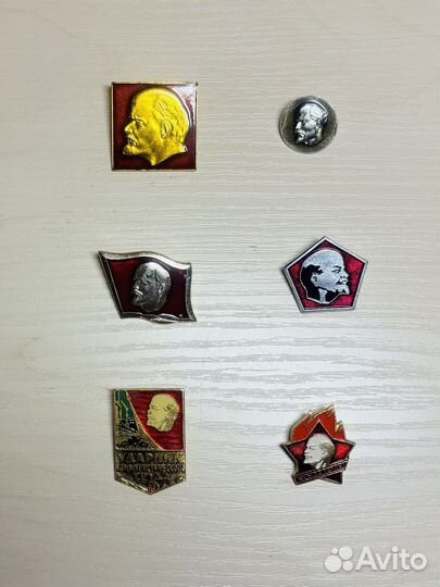 Значки Ленин СССР