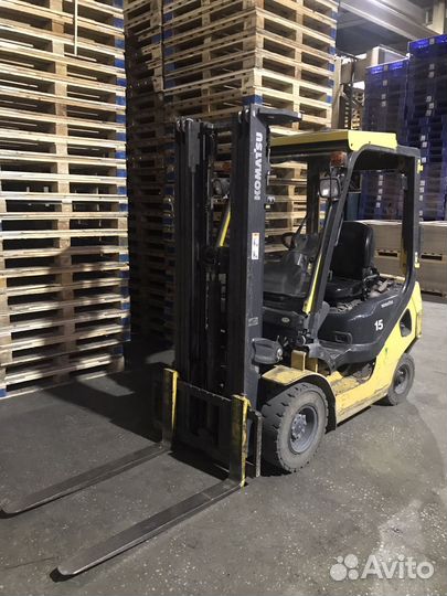 Вилочный погрузчик Komatsu FG15T-21, 2016