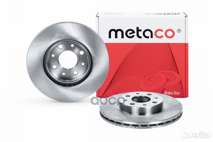 Диск тормозной metaco 321