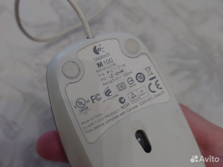 Мышь компьютерная Logitech