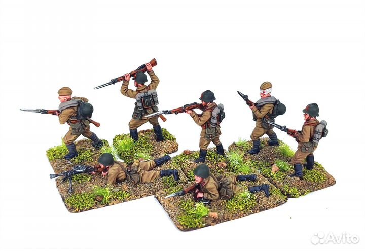Набор оловянных солдатиков 
