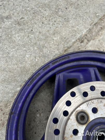 Передний фиолетовый диск Honda Dio AF 28/35