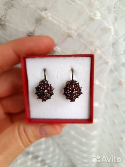 Серебряные серьги