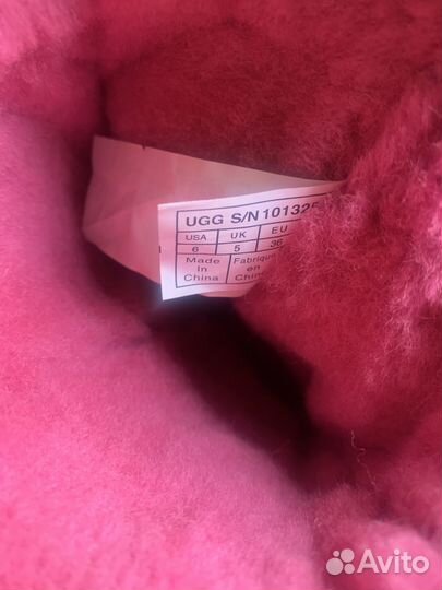 Ugg угги оригинал classic short fucsia pink 36