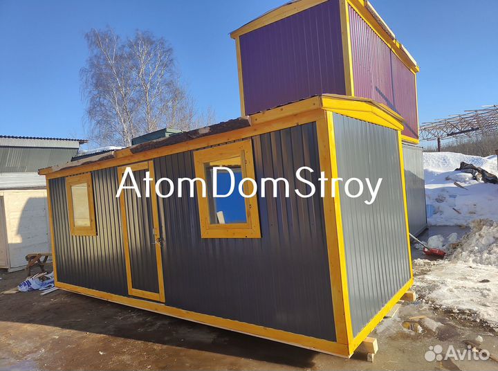 Бытовка дачная новая. Электрика в подарок