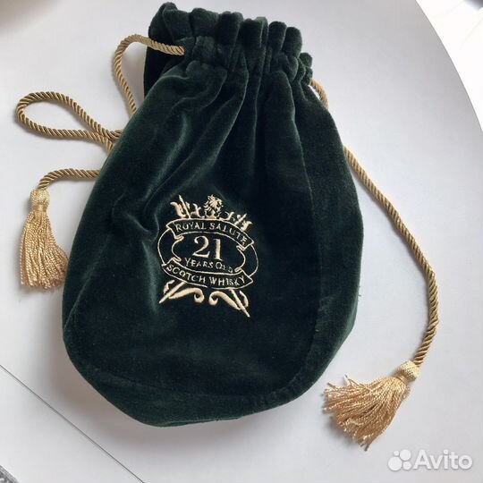 Бархатный мешочек для виски