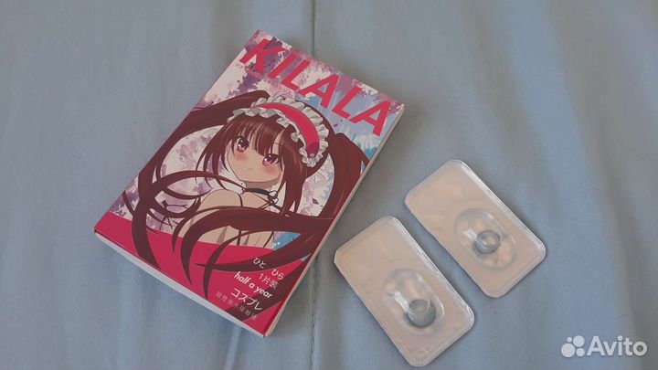 Линзы цветные -4