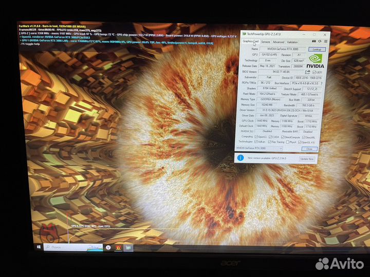 Видеокарта RTX 3080 Gaming Pro 10GB
