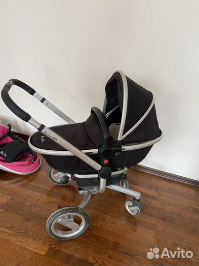 Коляска 2 в 1 Silver Cross прогулка и с рождения