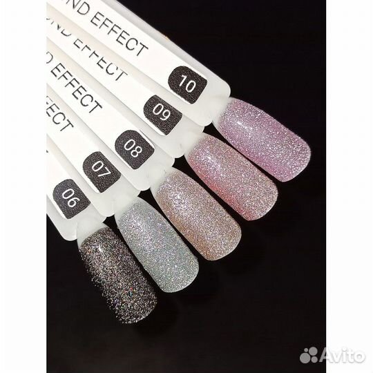 Светоотражающий гель лак для ногтей