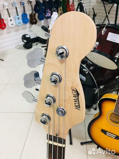 Homage HEB760SB - Бас-гитара Precision Bass