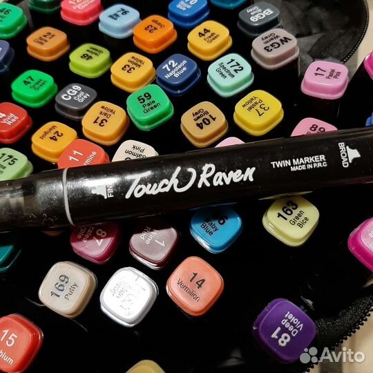 Новые спиртовые маркеры Touch, 60 цветов