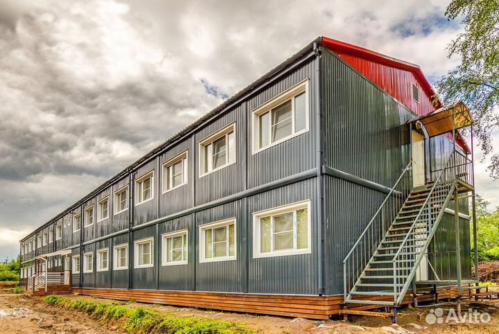 Столовая из блок конетейнеров