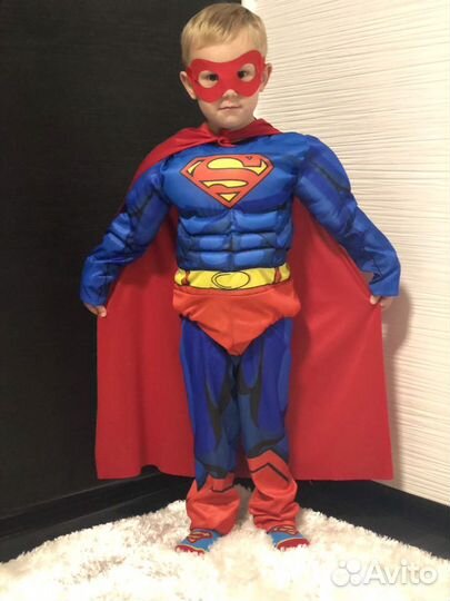 Костюм детский Супермен Superman карнавальный