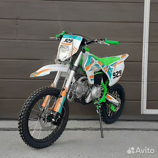 Питбайк Motoland TCX125 E зеленый