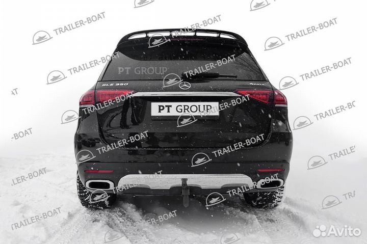 Фаркоп Mercedes-Benz GLE W167 2019-XX, рама и крюк шар 50 мм, 57137