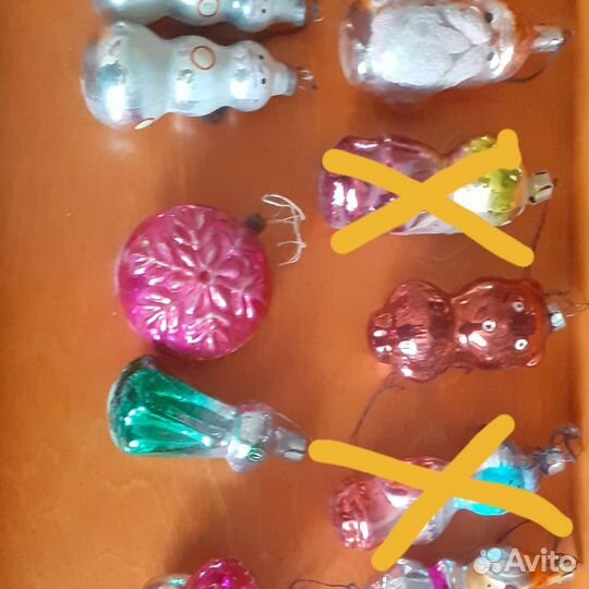 Елочные игрушки СССР