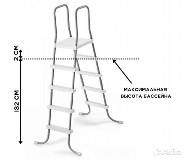 Лестница для бассейна