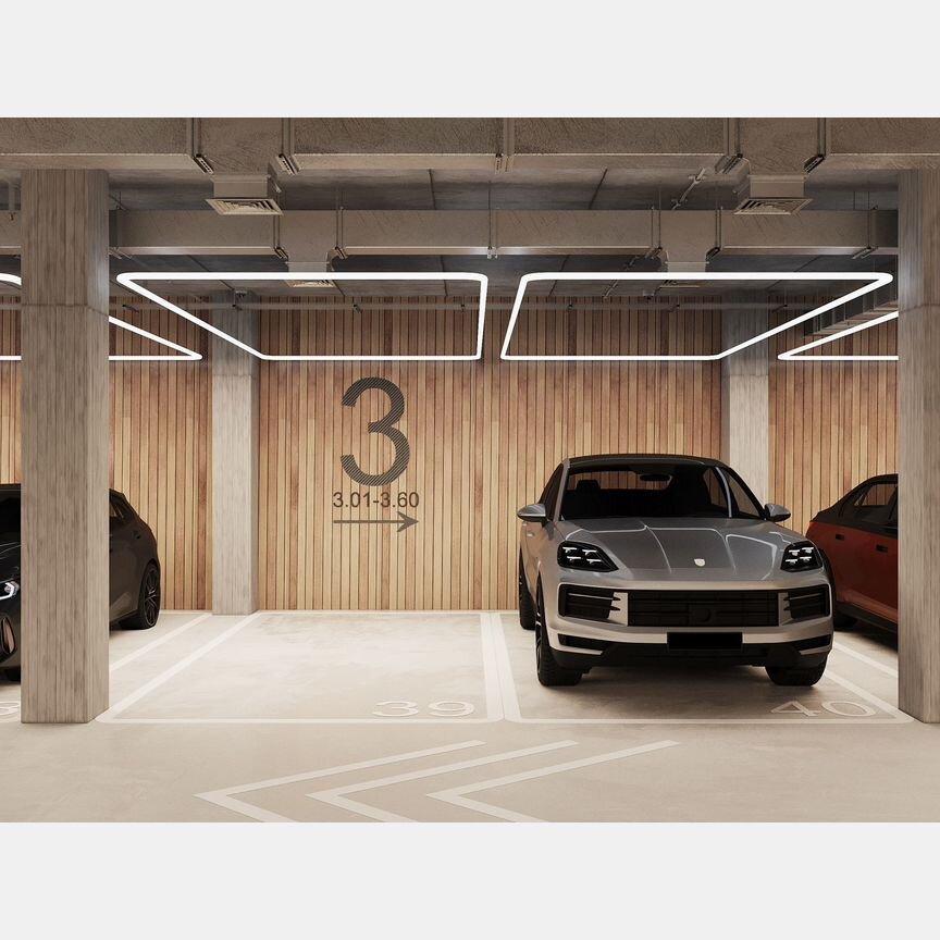 2-к. квартира, 77,5 м², 6/15 эт.
