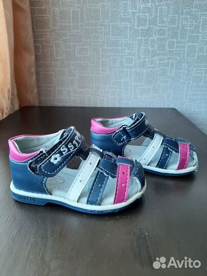 Сандалии для девочки размер 21