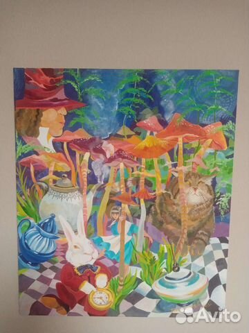 Авторская работа, холст 7060, темпера