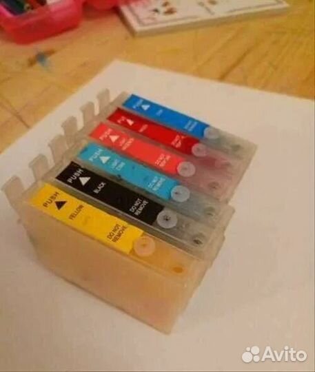 Картриджи перезаправляемые Epson 0791