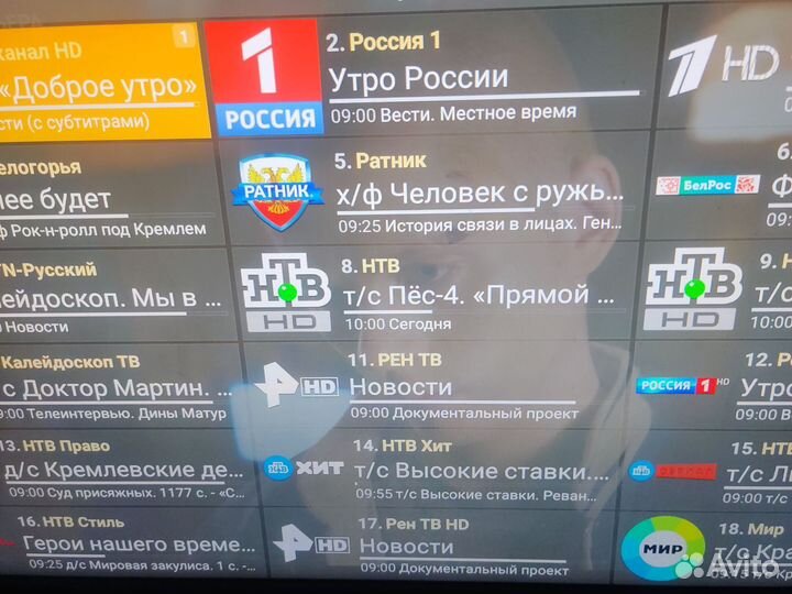 Приставка Android TV настроенная