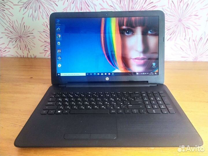 HP 15-ba505ur E2-7110. 4Gb. R2. 500Gb. 3часа