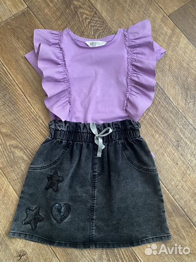 Блузка для девочки H&M 110/116