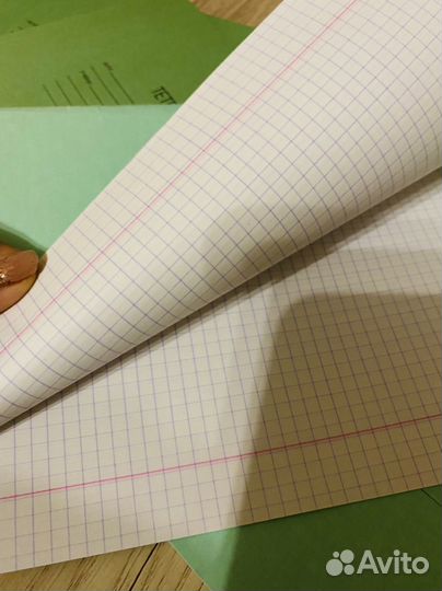 Тетрадь в клетку 18 листов 15шт