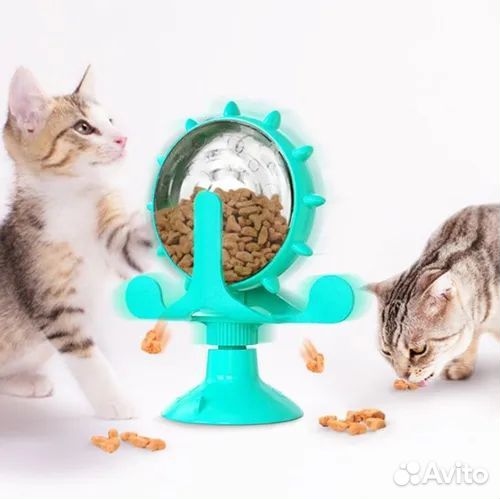 Интерактивная игрушка кормушка для кошек и собак